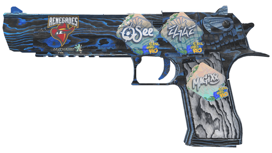 Desert Eagle | Blue Ply (Battle-Scarred)