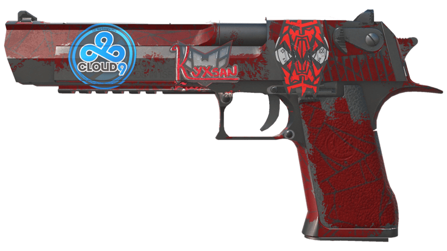 Desert Eagle | Crimson Web (Battle-Scarred)