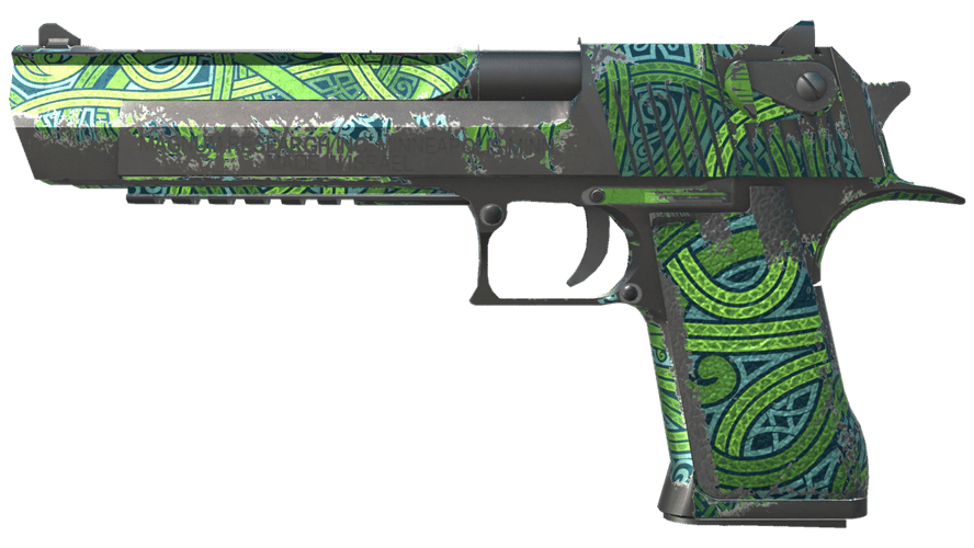 Desert Eagle | Emerald Jörmungandr (Battle-Scarred)