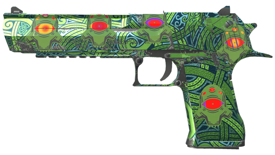 Desert Eagle | Emerald Jörmungandr (Field-Tested)