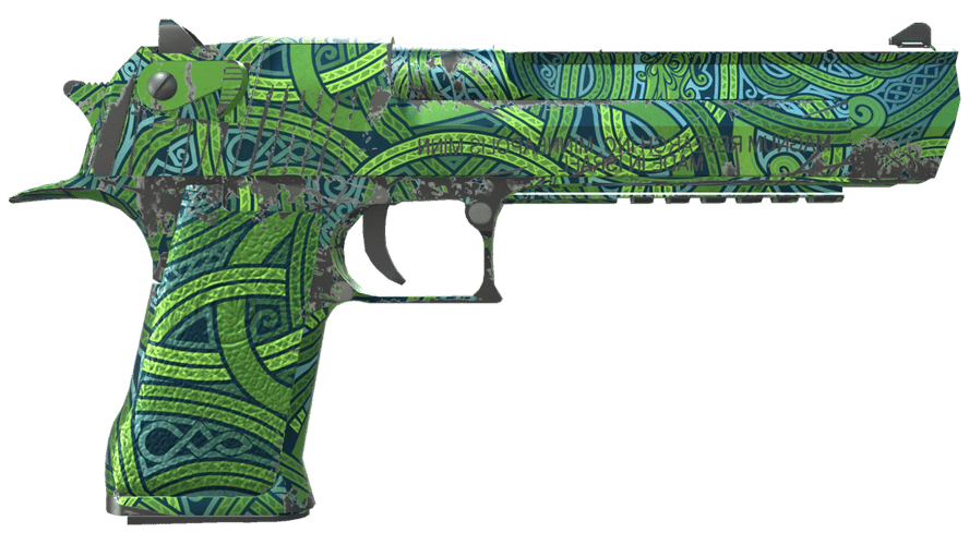 Desert Eagle | Emerald Jörmungandr (Field-Tested)