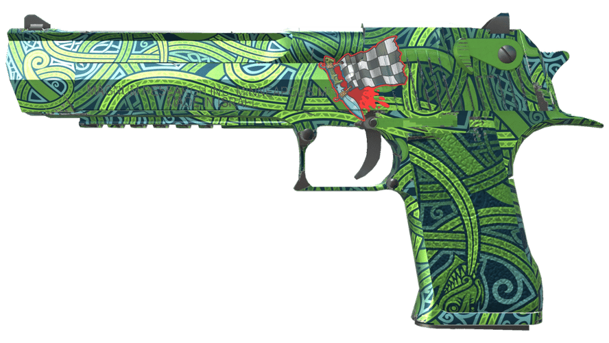 Desert Eagle | Emerald Jörmungandr (Minimal Wear)