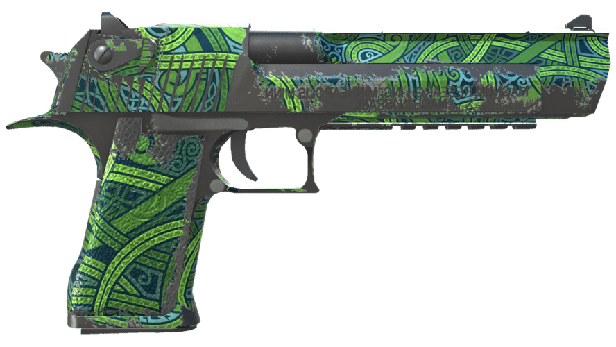 Desert Eagle | Emerald Jörmungandr (Well-Worn)
