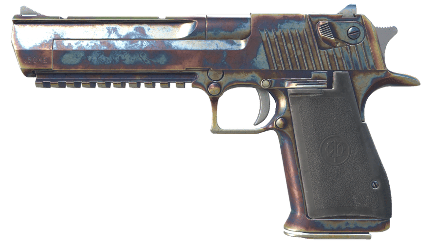 Desert Eagle | Heat Treated (Well-Worn)