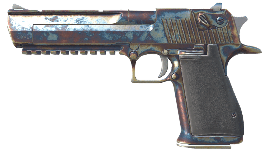 Desert Eagle | Heat Treated (Well-Worn)