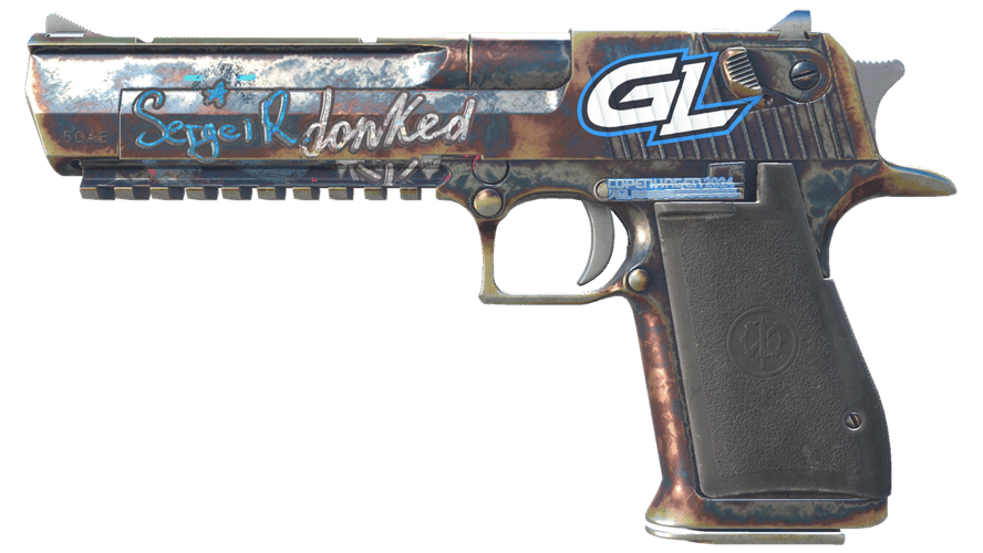 Desert Eagle | Heat Treated (Well-Worn)