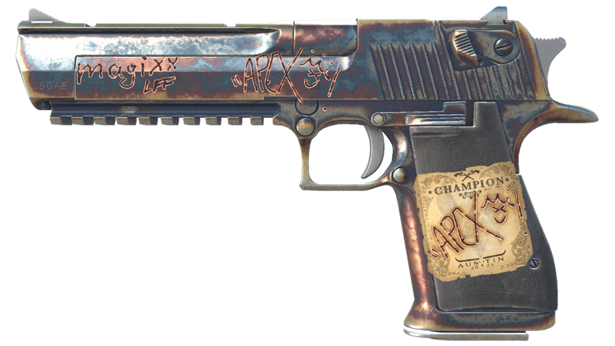 Desert Eagle | Heat Treated (Well-Worn)