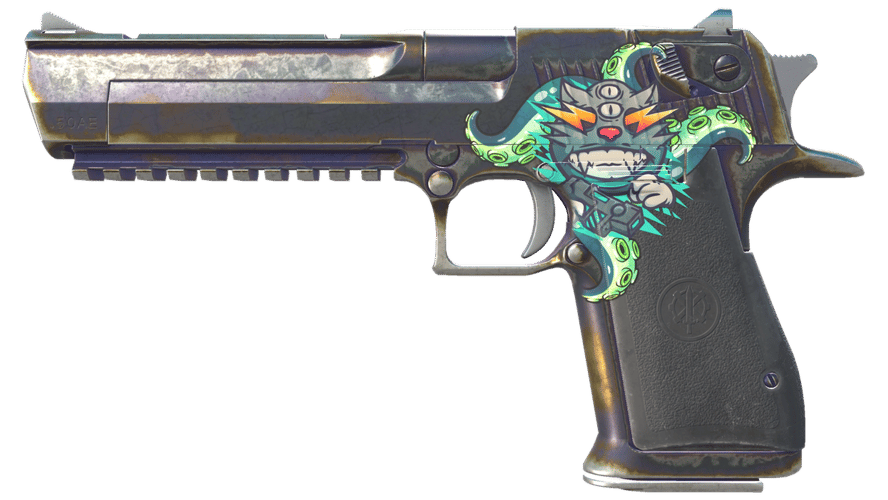 Desert Eagle | Heat Treated (Well-Worn)