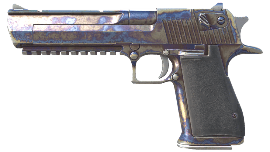 Desert Eagle | Heat Treated (Well-Worn)