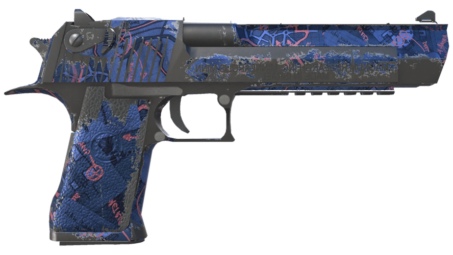 Desert Eagle | Night Heist (Battle-Scarred)