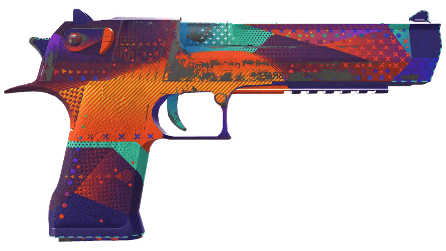Desert Eagle | Ocean Drive (Battle-Scarred)