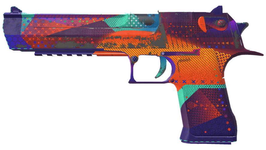Desert Eagle | Ocean Drive (Battle-Scarred)