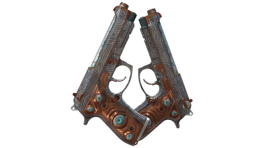 Dual Berettas | Angel Eyes (Battle-Scarred)