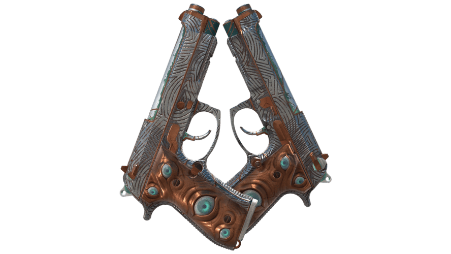 Dual Berettas | Angel Eyes (Battle-Scarred)