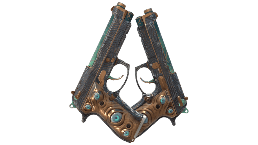 Dual Berettas | Angel Eyes (Well-Worn)
