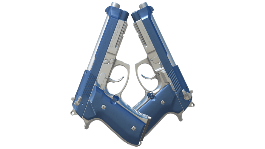 Dual Berettas | Anodized Navy (Factory New)