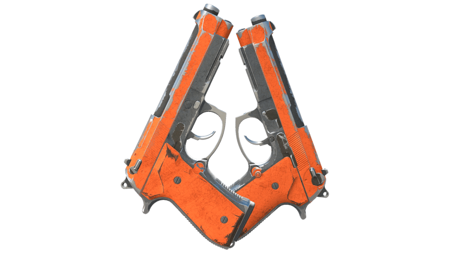 Dual Berettas | Demolition (Battle-Scarred)