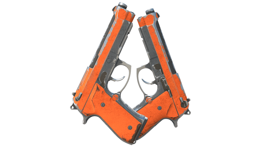 Dual Berettas | Demolition (Battle-Scarred)