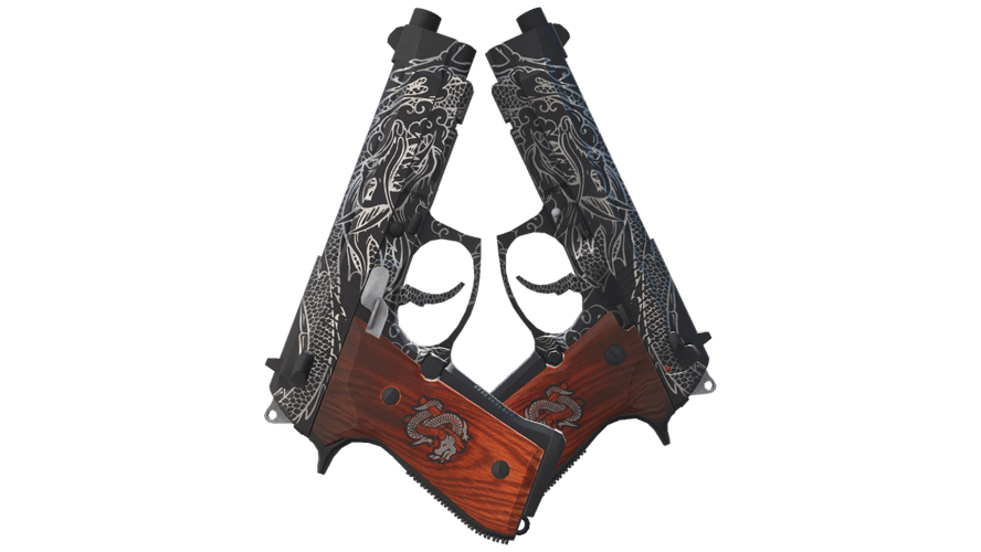 Dual Berettas | Dualing Dragons (Minimal Wear)