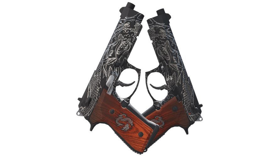 Dual Berettas | Dualing Dragons (Minimal Wear)