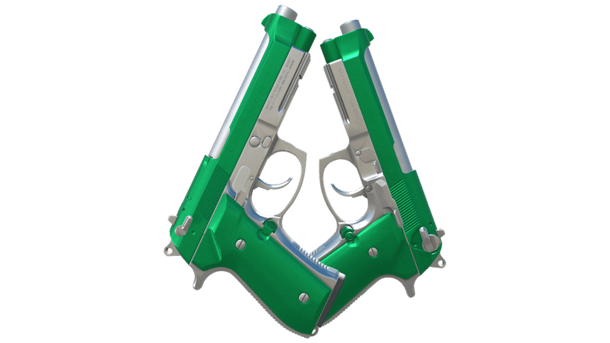 Dual Berettas | Emerald (Factory New)
