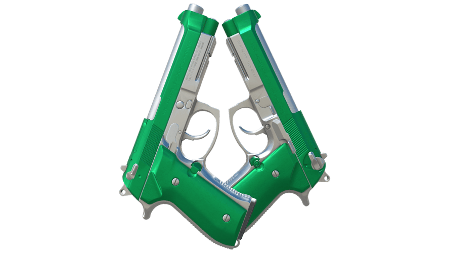 Dual Berettas | Emerald (Factory New)