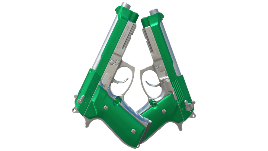 Dual Berettas | Emerald (Factory New)