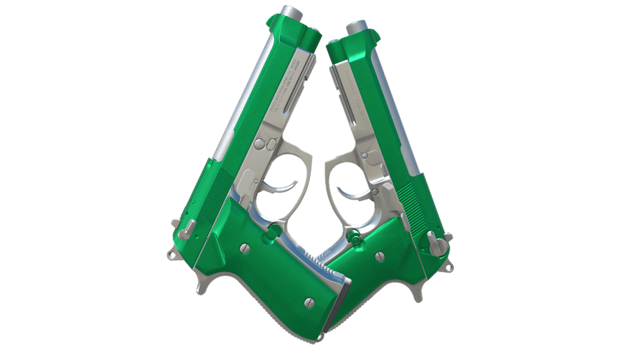 Dual Berettas | Emerald (Factory New)