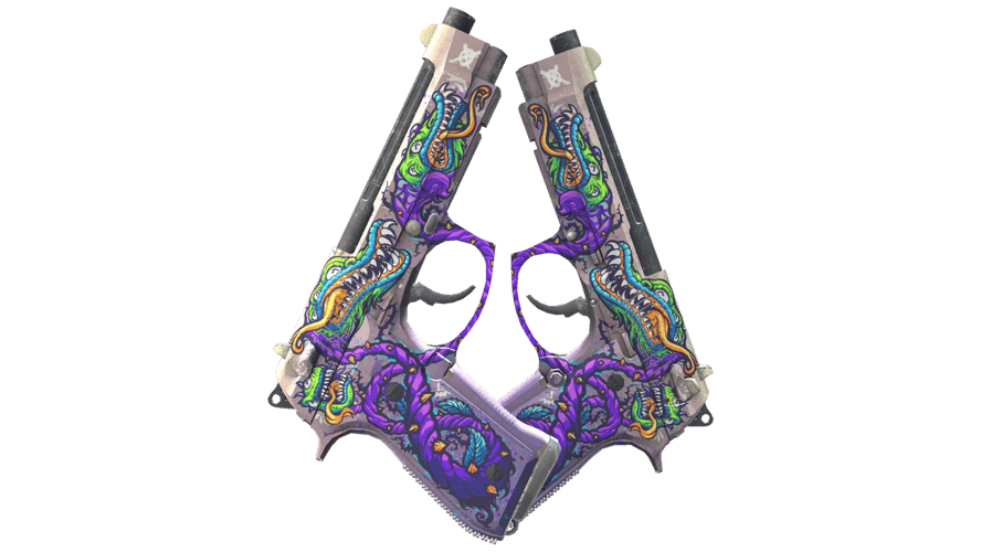 Dual Berettas | Flora Carnivora (Field-Tested)