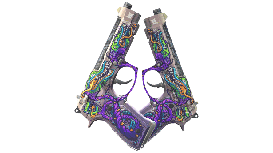 Dual Berettas | Flora Carnivora (Field-Tested)