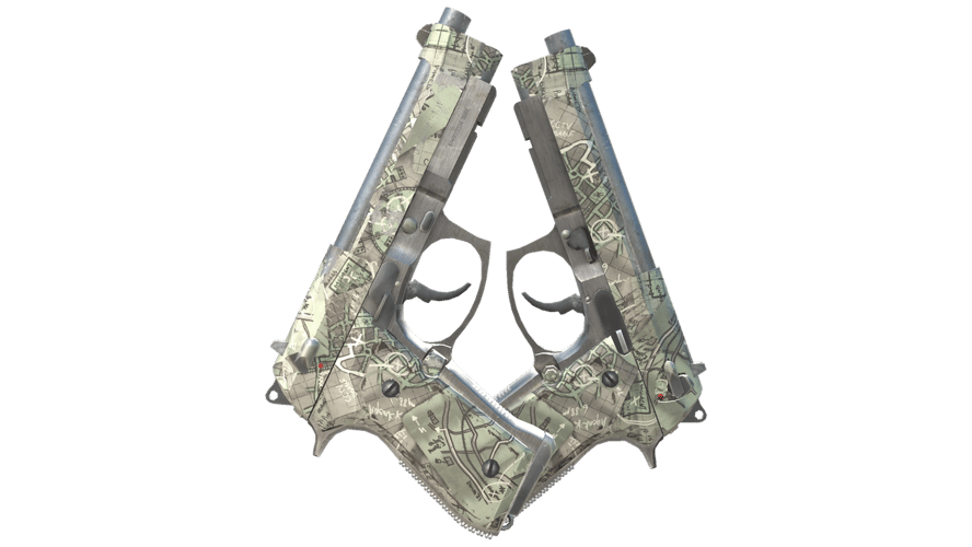 Dual Berettas | Heist (Field-Tested)