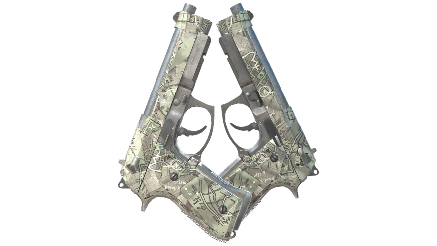 Dual Berettas | Heist (Field-Tested)