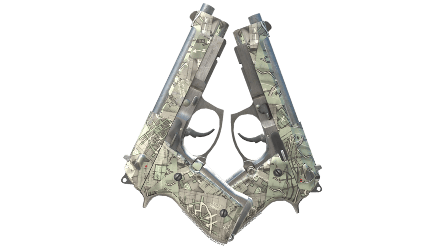 Dual Berettas | Heist (Field-Tested)