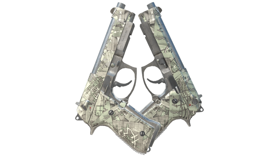 Dual Berettas | Heist (Field-Tested)