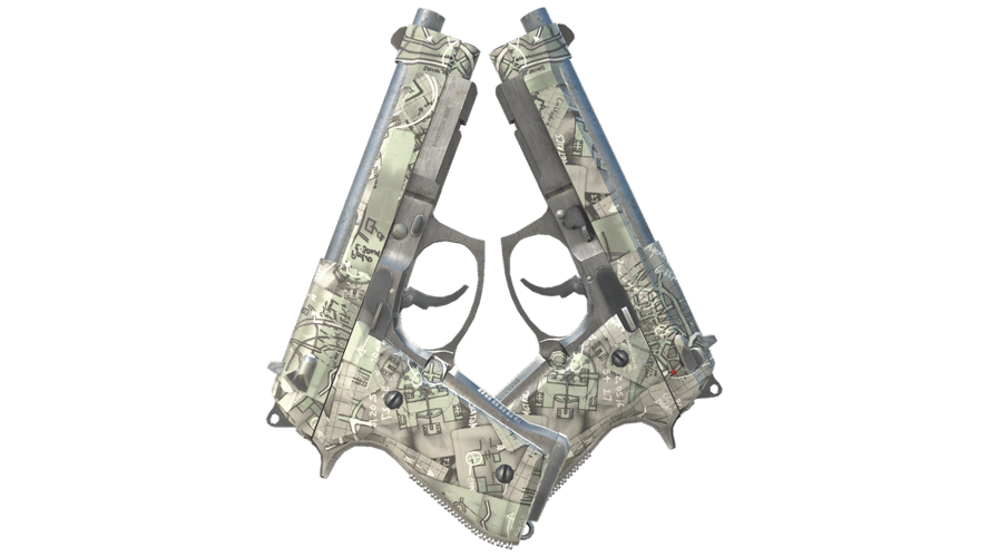 Dual Berettas | Heist (Minimal Wear)
