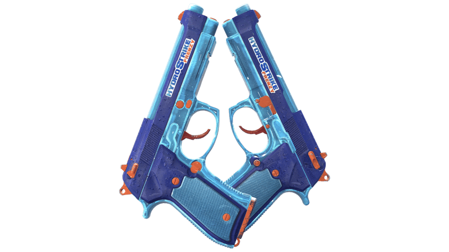 Dual Berettas | Hydro Strike (Field-Tested)