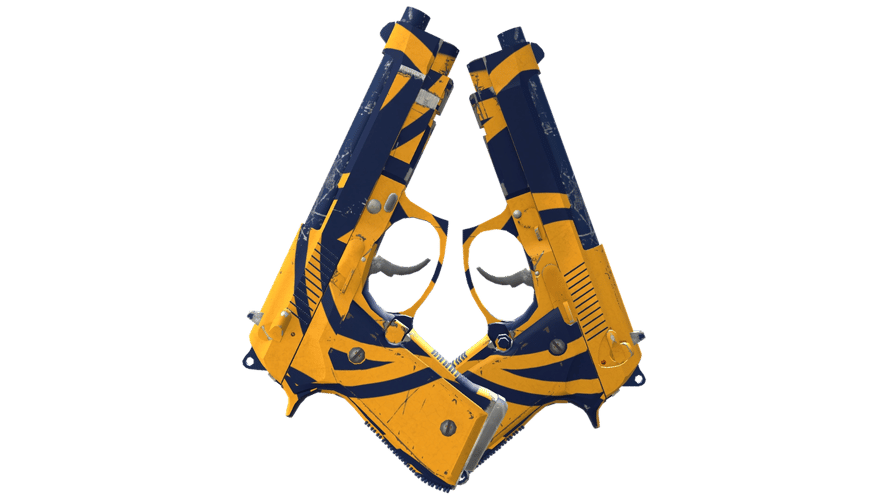Dual Berettas | Marina (Field-Tested)