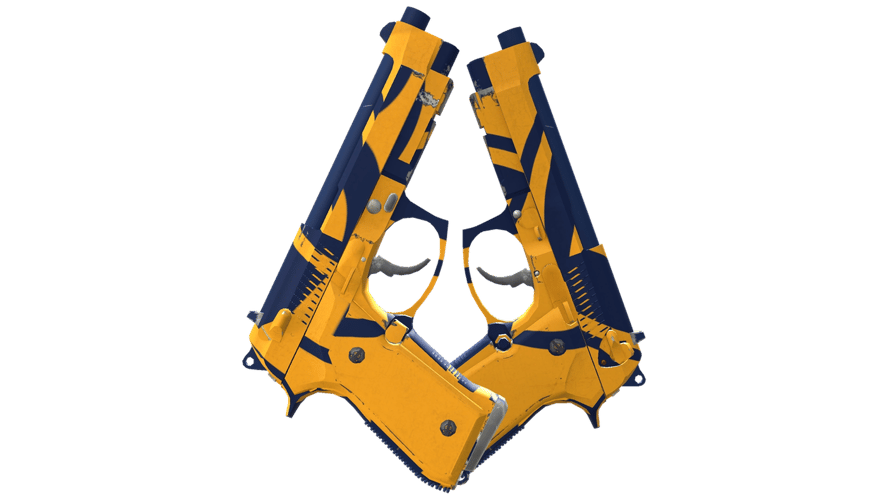 Dual Berettas | Marina (Minimal Wear)