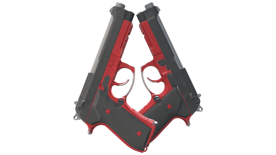 Dual Berettas | Panther (Field-Tested)