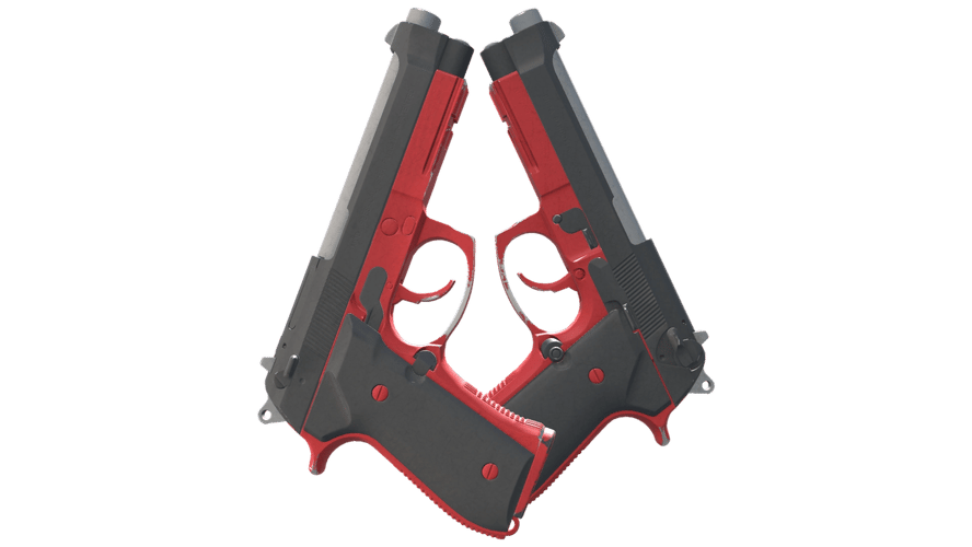 Dual Berettas | Panther (Field-Tested)