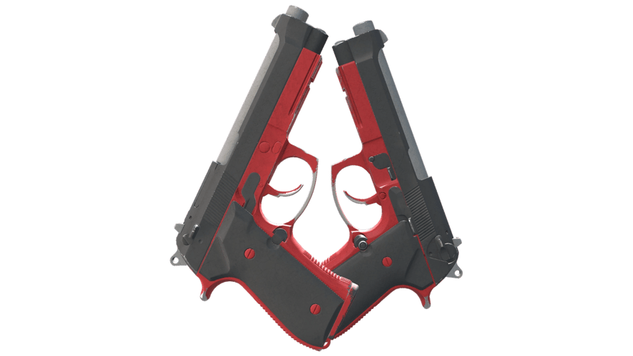 Dual Berettas | Panther (Field-Tested)