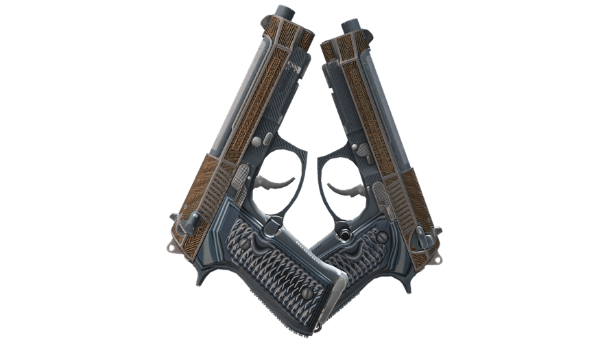 Dual Berettas | Tread (Field-Tested)