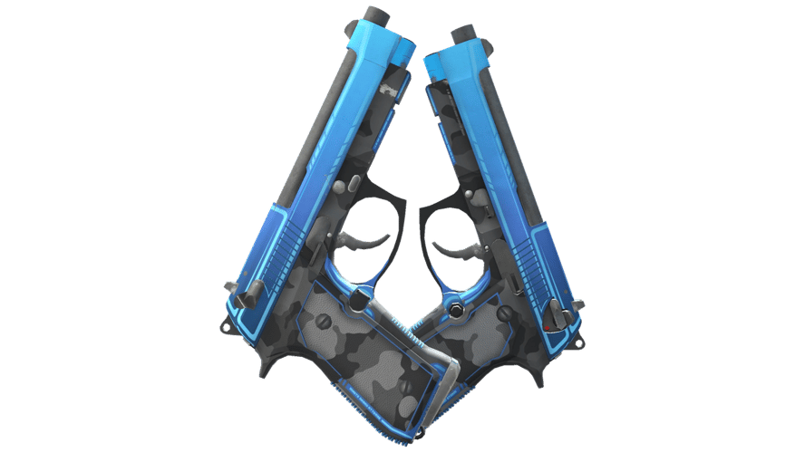 Dual Berettas | Urban Shock (Minimal Wear)