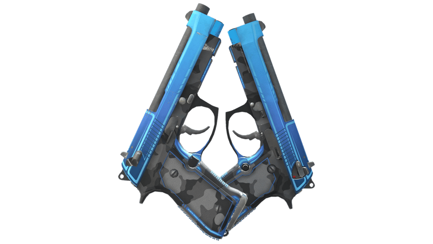 Dual Berettas | Urban Shock (Minimal Wear)