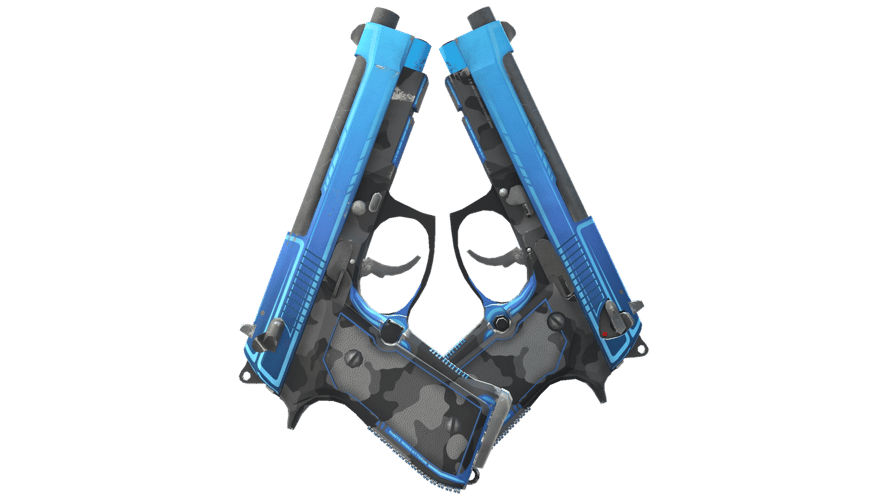 Dual Berettas | Urban Shock (Minimal Wear)