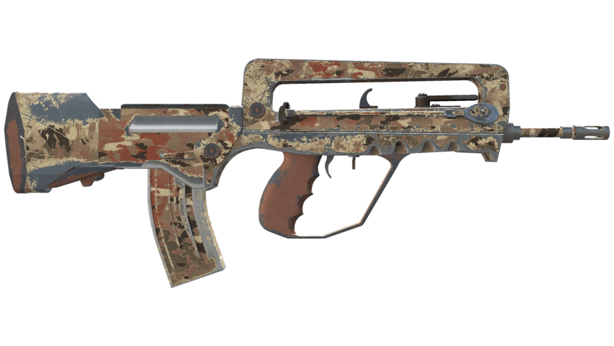 FAMAS | CaliCamo (Well-Worn)