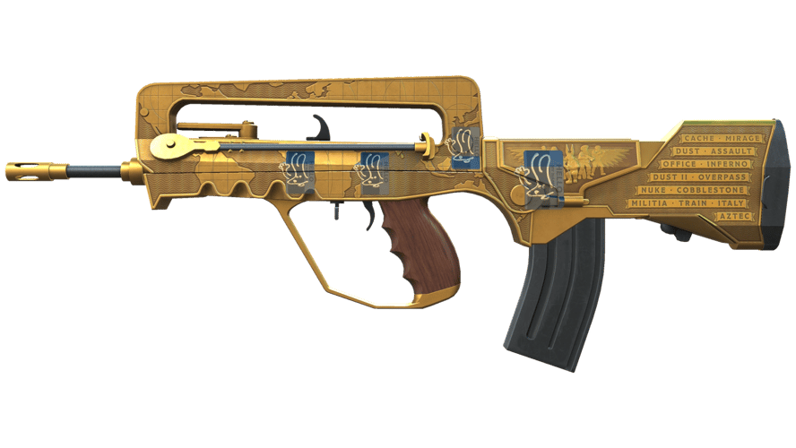 FAMAS | Commemoration (Minimal Wear)