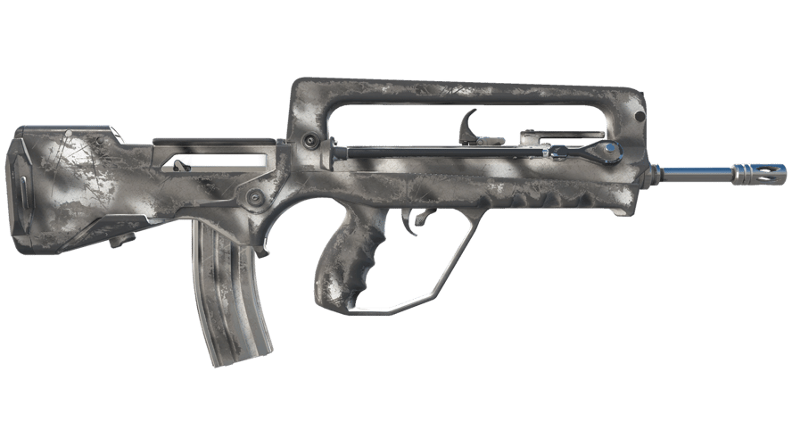 FAMAS | Contrast Spray (Battle-Scarred)