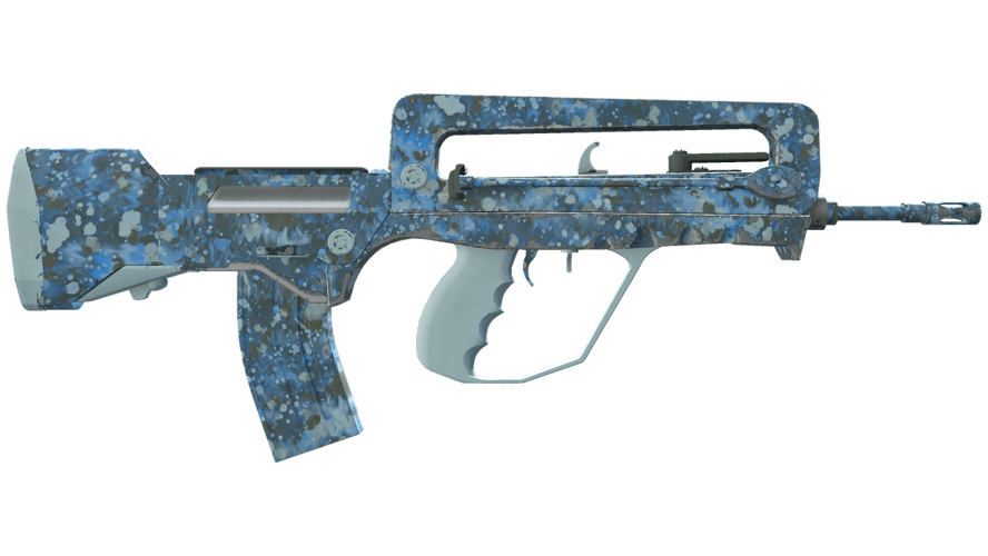 FAMAS | Голубые брызги (Прямо с завода)
