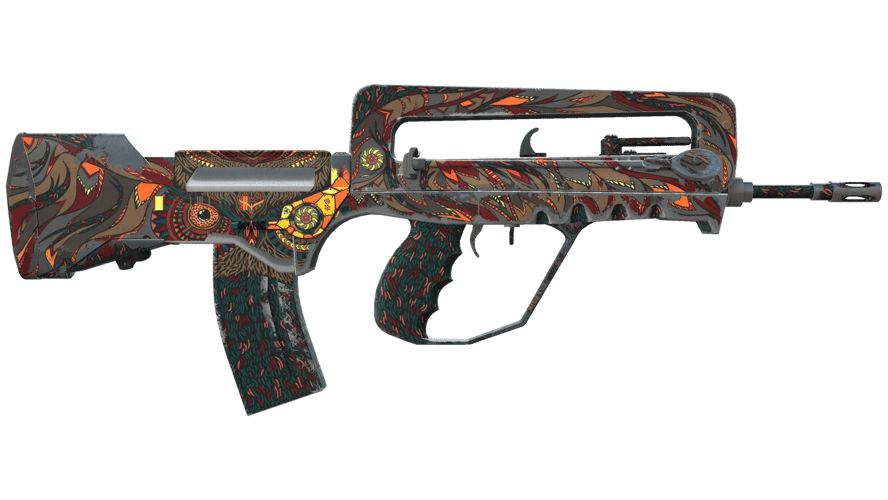 FAMAS | Eye of Athena (Well-Worn)
